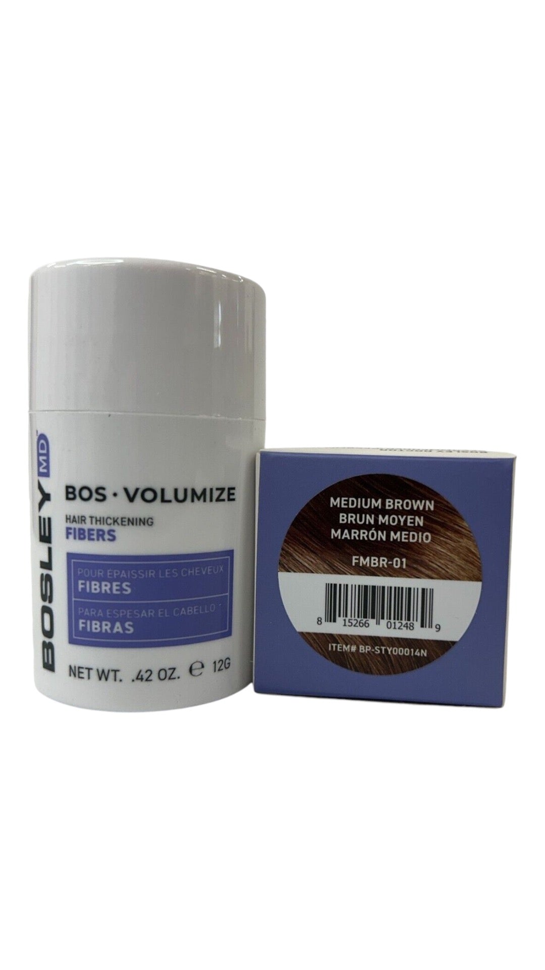 Bosley HAIR FIBER Volumize Marrón Medio