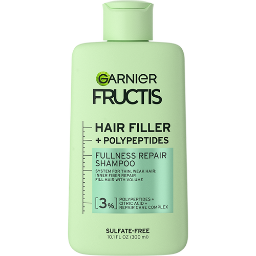 Garnier Fructis Hair Filler + Polypeptides Champú 300ml