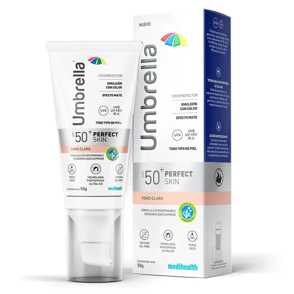 Umbrella Fotoprotector Perfect Skin Tono Claro SPF 50+