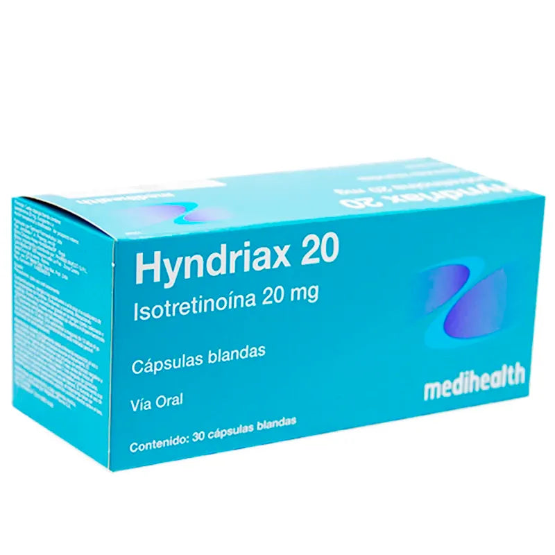 Hyndriax 20mg Capsulas Medihealth 30caps