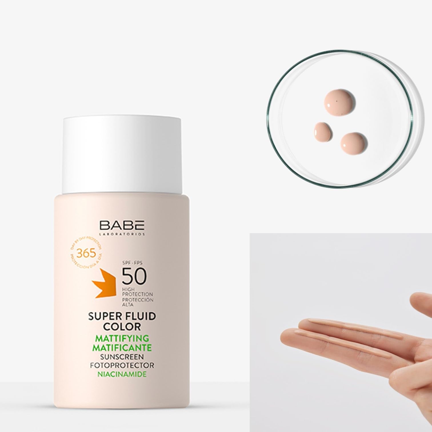 Babe Fotoprotector Súper Fluido Color Matificante 50Spf 50ml