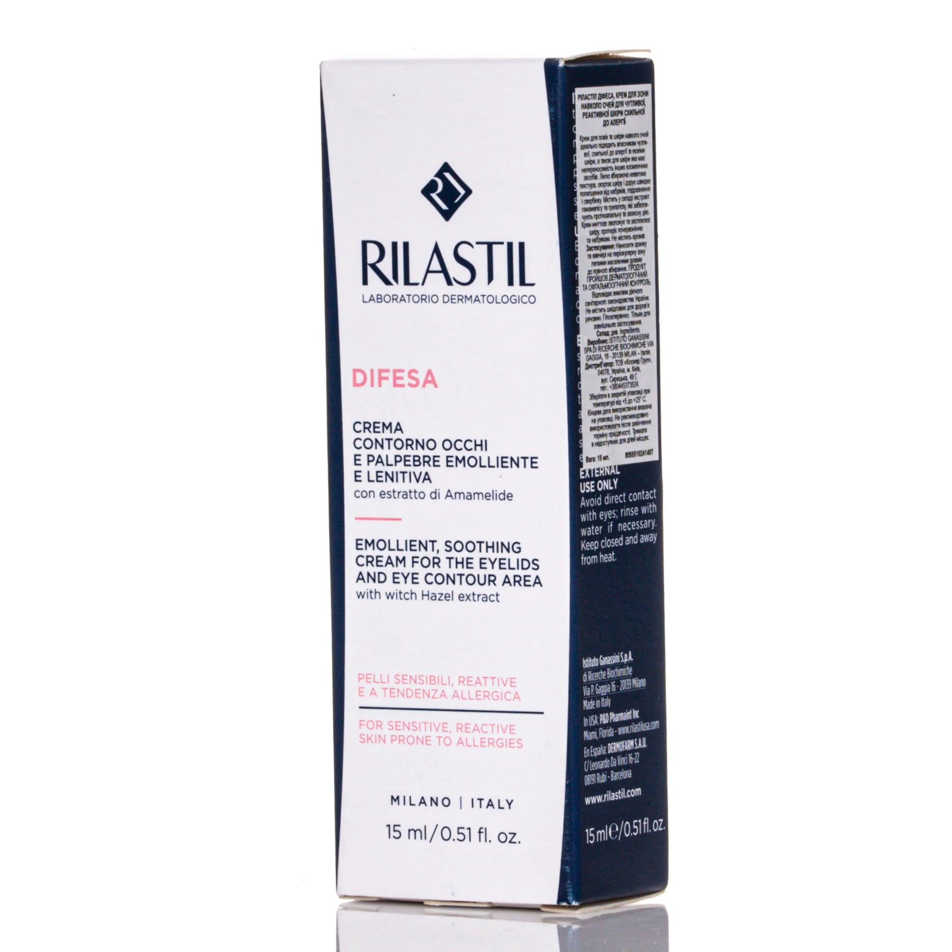 Rilastil Difesa Crema Contorno de ojos 15 ml