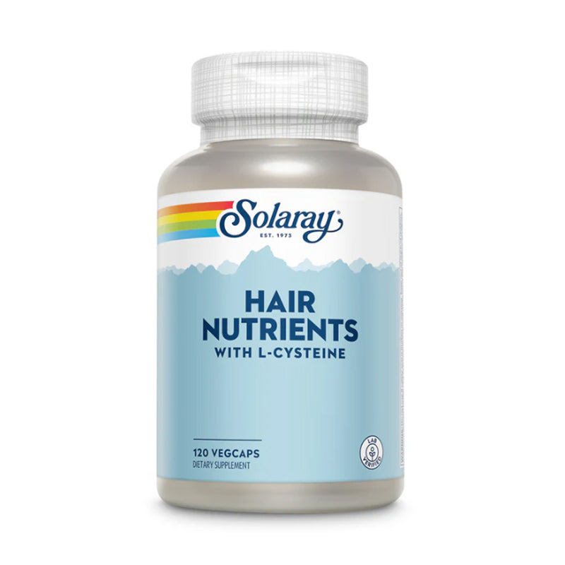 Solaray Hair Nutrients With L-Cysteine 120 caps