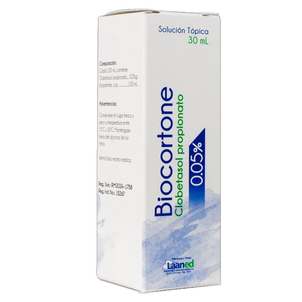 Lab Laaned Biocortone Solución Tópica 30ml