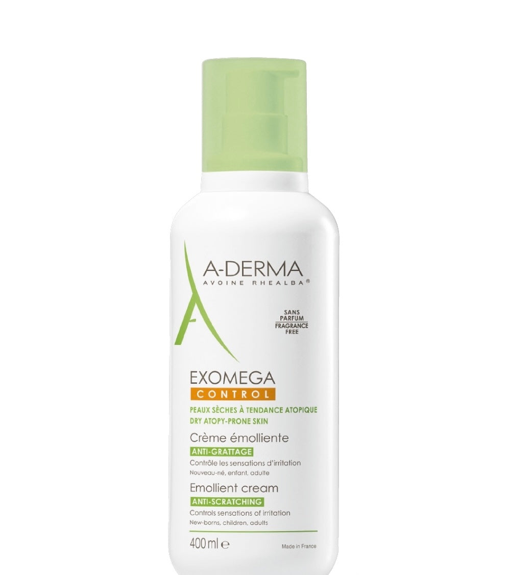 ADERMA exomega control crema emoliente corporal 400 ml