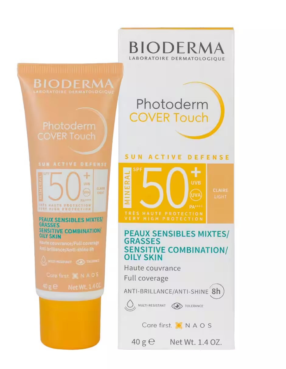 Bioderma Photoderm cover touch tono Claro spf 50+