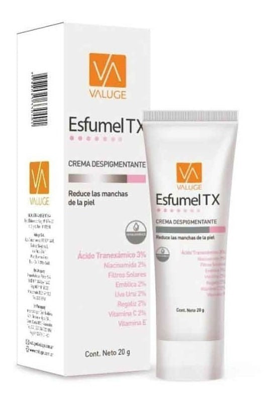 Valuge Esfumel TX Crema Despigmentante TX Tranexamico 20g