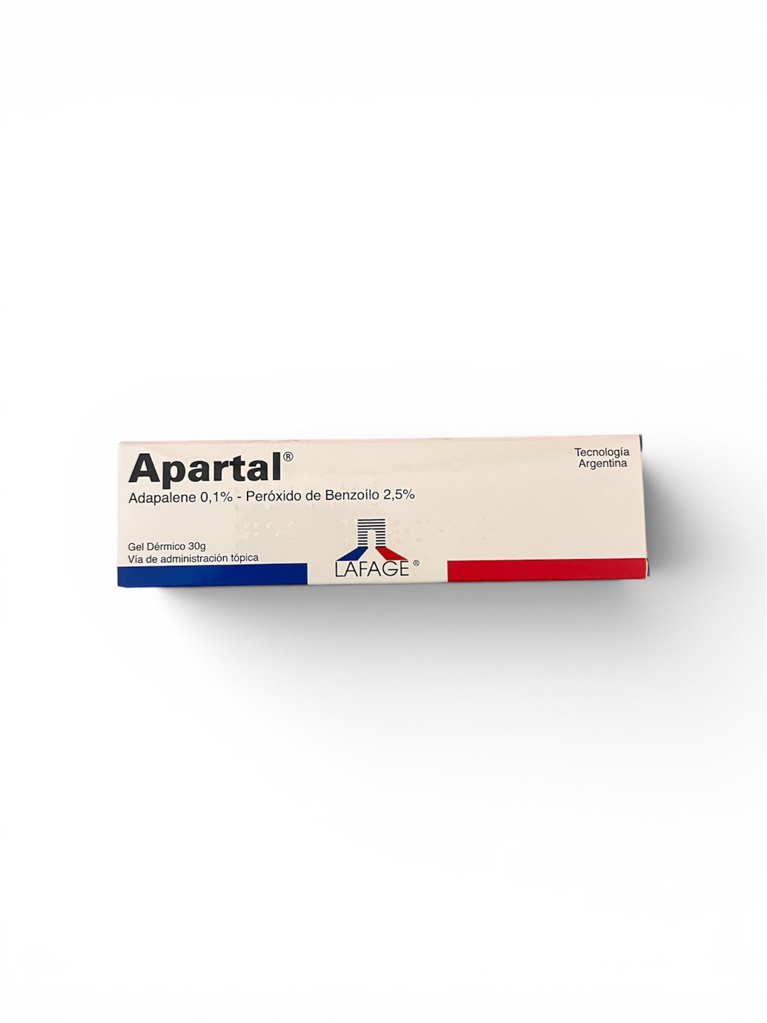 Apartal Gel Adapalene 0,1% Peroxido de benzoilo 2,5% 30g