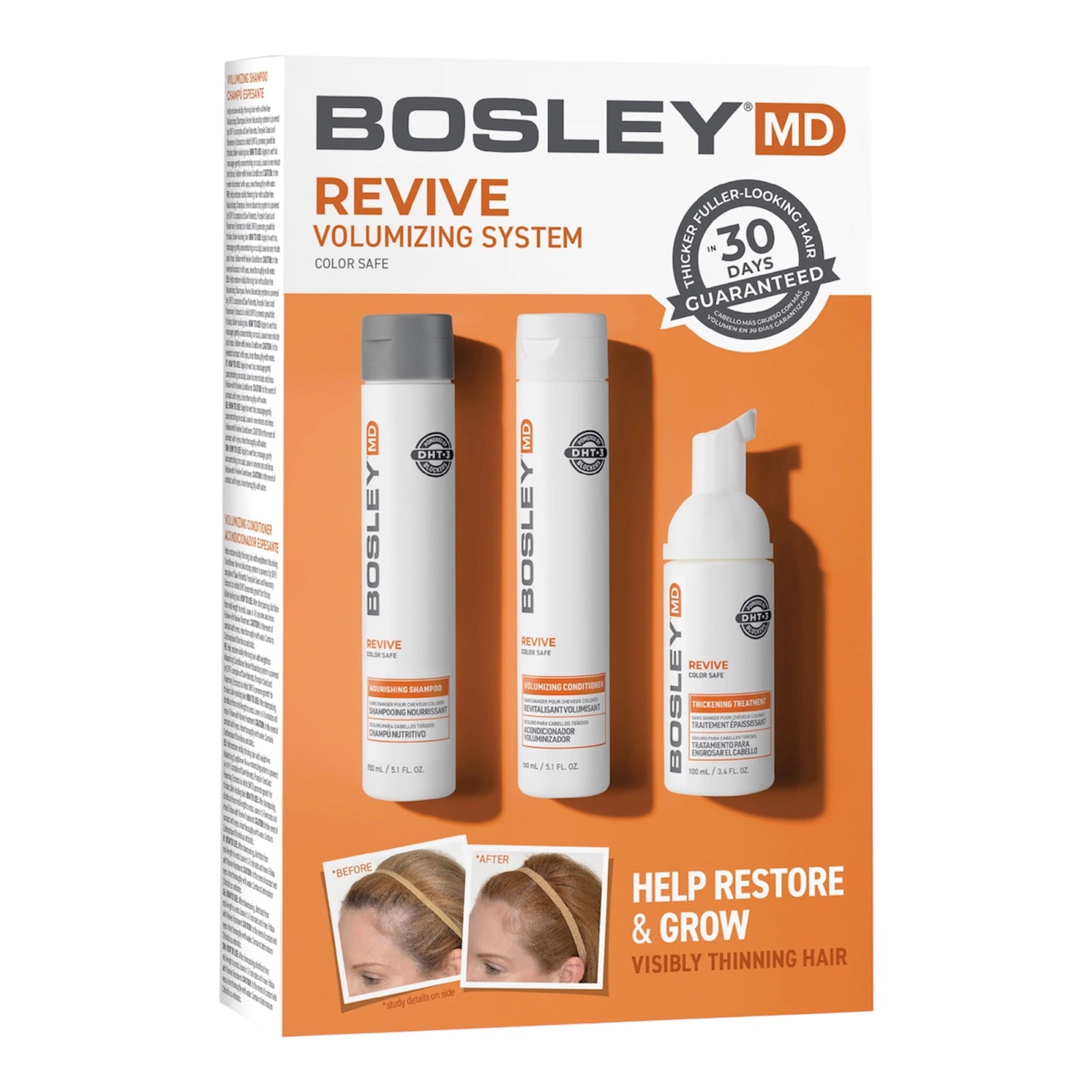 Bosley Revive Volumizing System Color Safe