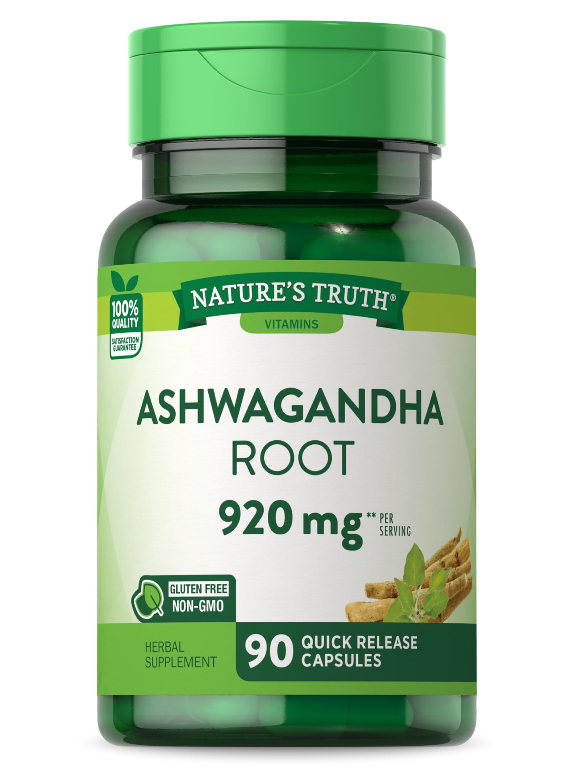 Nature’s Truth Ashwagandha Rott 920mg tab