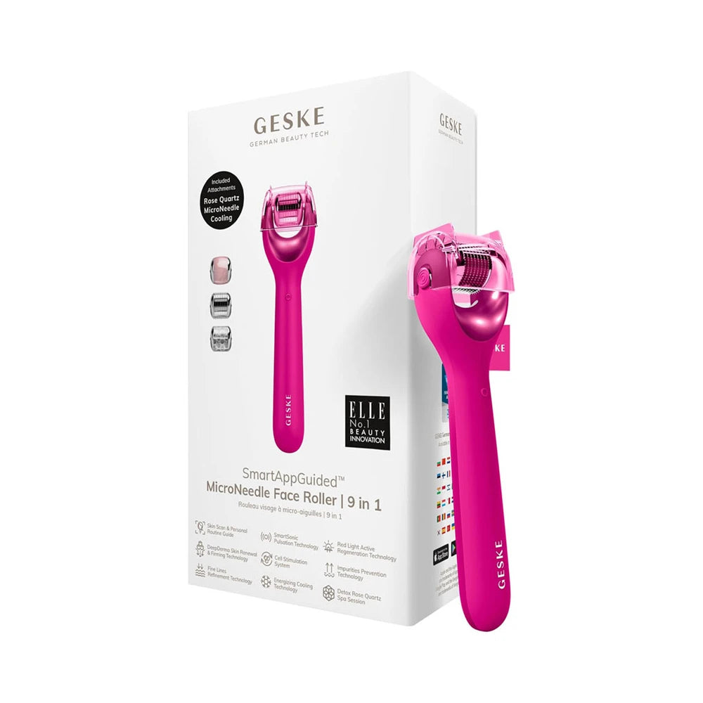 Geske MicroNeedle Face Roller 9 in 1