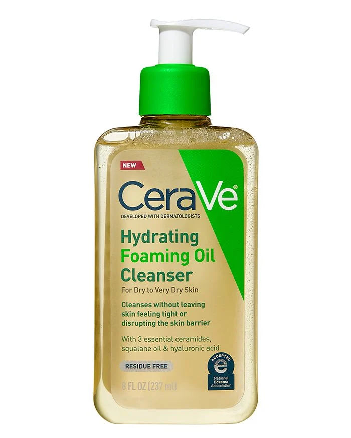 Cerave Hydrating foaming oil cleanser 12oz 355ml