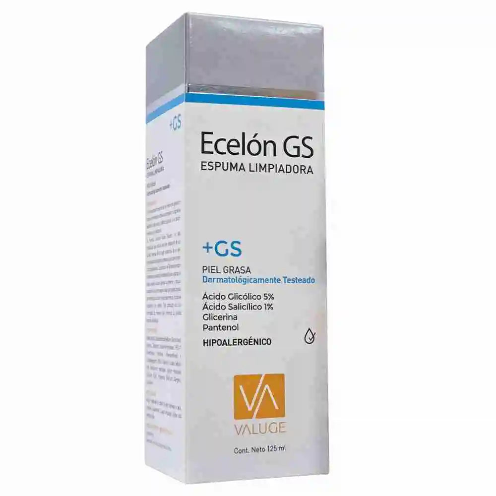 Valuge Ecelón Gs Espuma limpiadora Piel Grasa 125ml