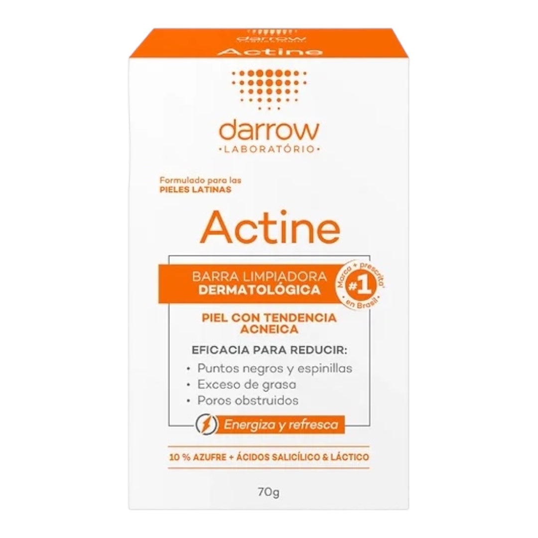 Darrow Actine Barra Limpiadora Dermatológica 70g