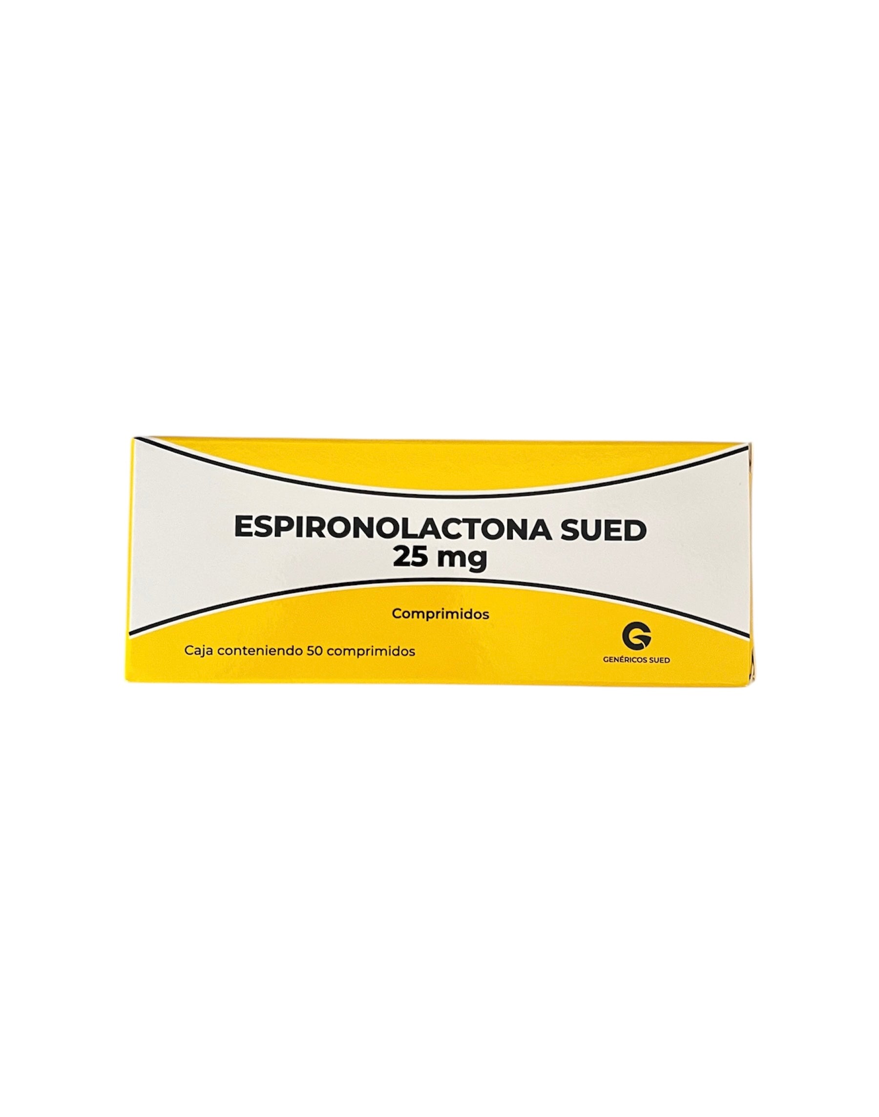 Lab Sued Espironolactona 25mg x 50 comprimidos