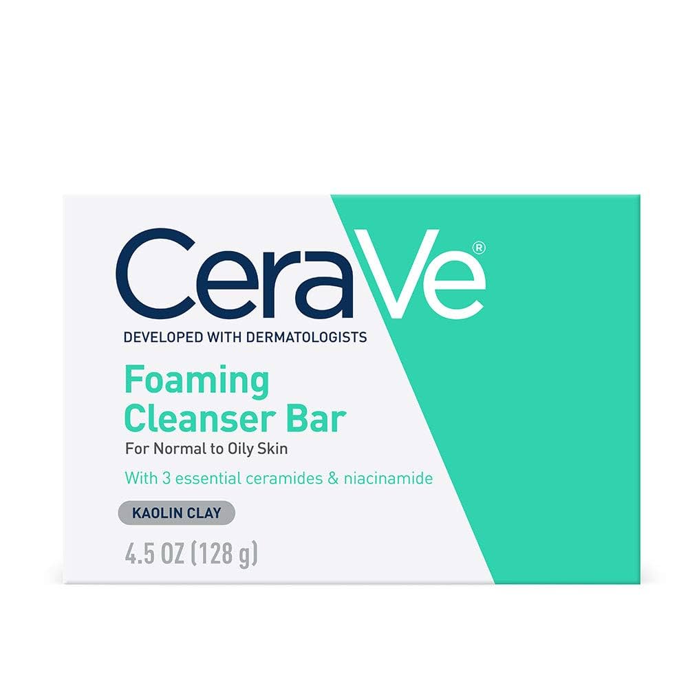 Cerave Foaming Cleanser Barra 128g