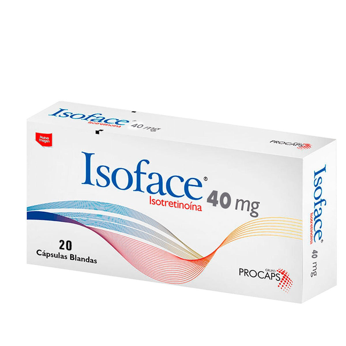 Isoface 40mg 20Capsulas
