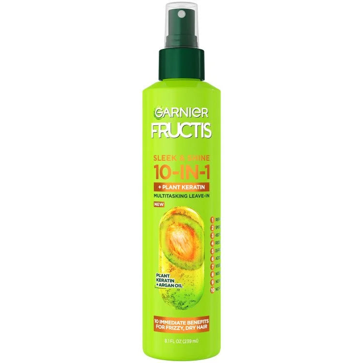 Garnier Fructis Sleek & Shine 10-IN-1 +Plant Keratin